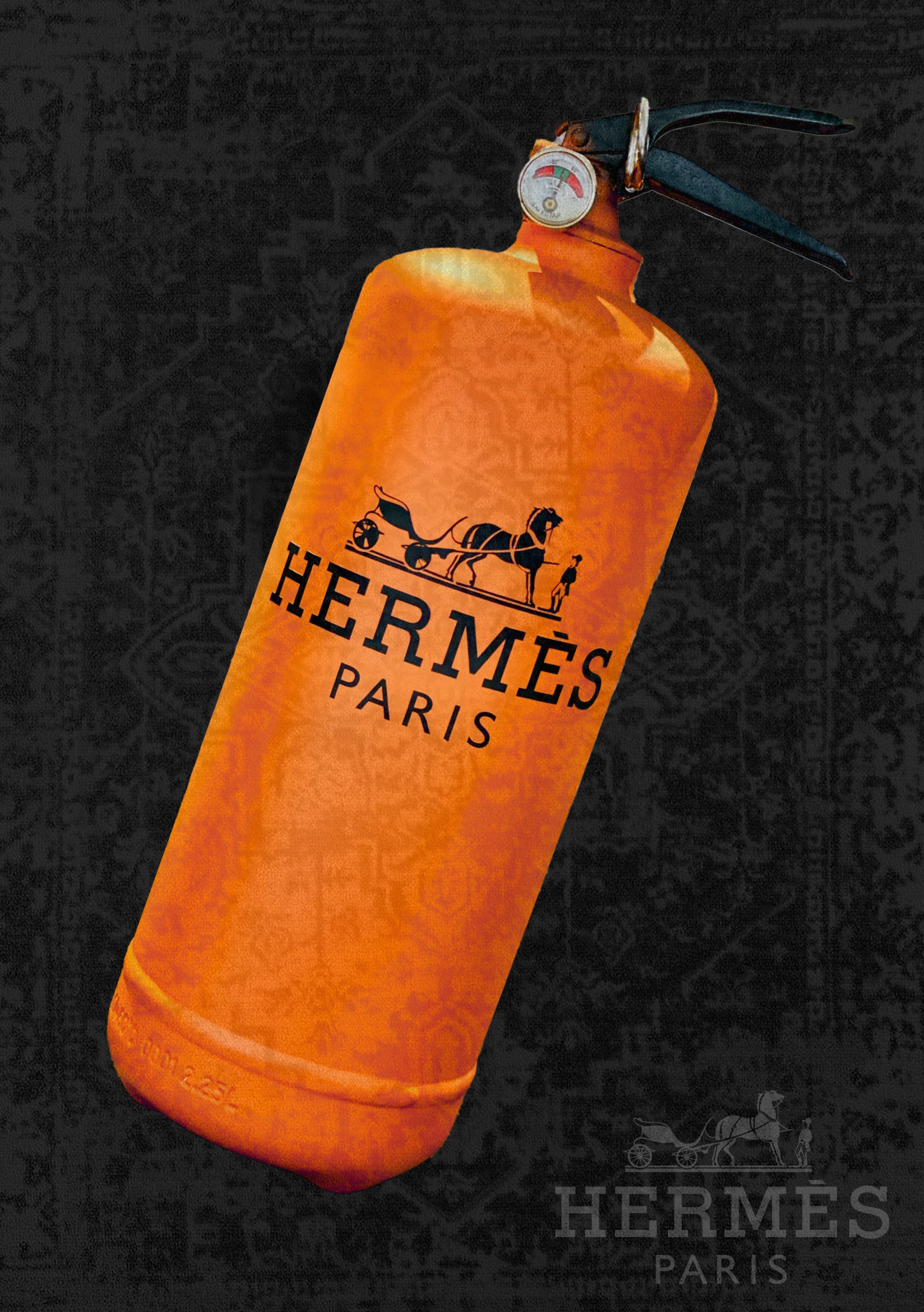 HERMES FIRE EXTINGUISHER ART